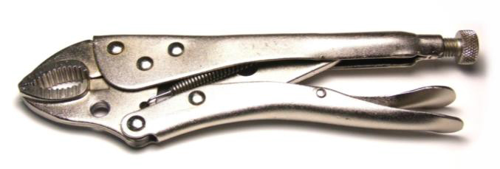 Stelklemme (Tang) med Ø8mm hul