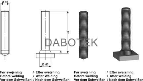 FD Threaded stud M8x75 mm Matr. A2-50 acc. EN ISO 13918