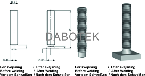 RD Threaded stud 3/4x70 UNC Matr. A2 acc. EN ISO 13918 (MR)