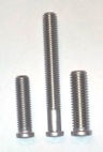 PS M8x80/60 mm Threaded stud for shortcycle Almg3 - AlMg3 EN ISO 13918,- pickled, flange Ø11 no pip