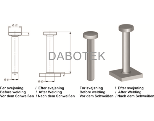 SD Betonanker 10x25 mm Matr. S235J2+C470 (Dyvel)